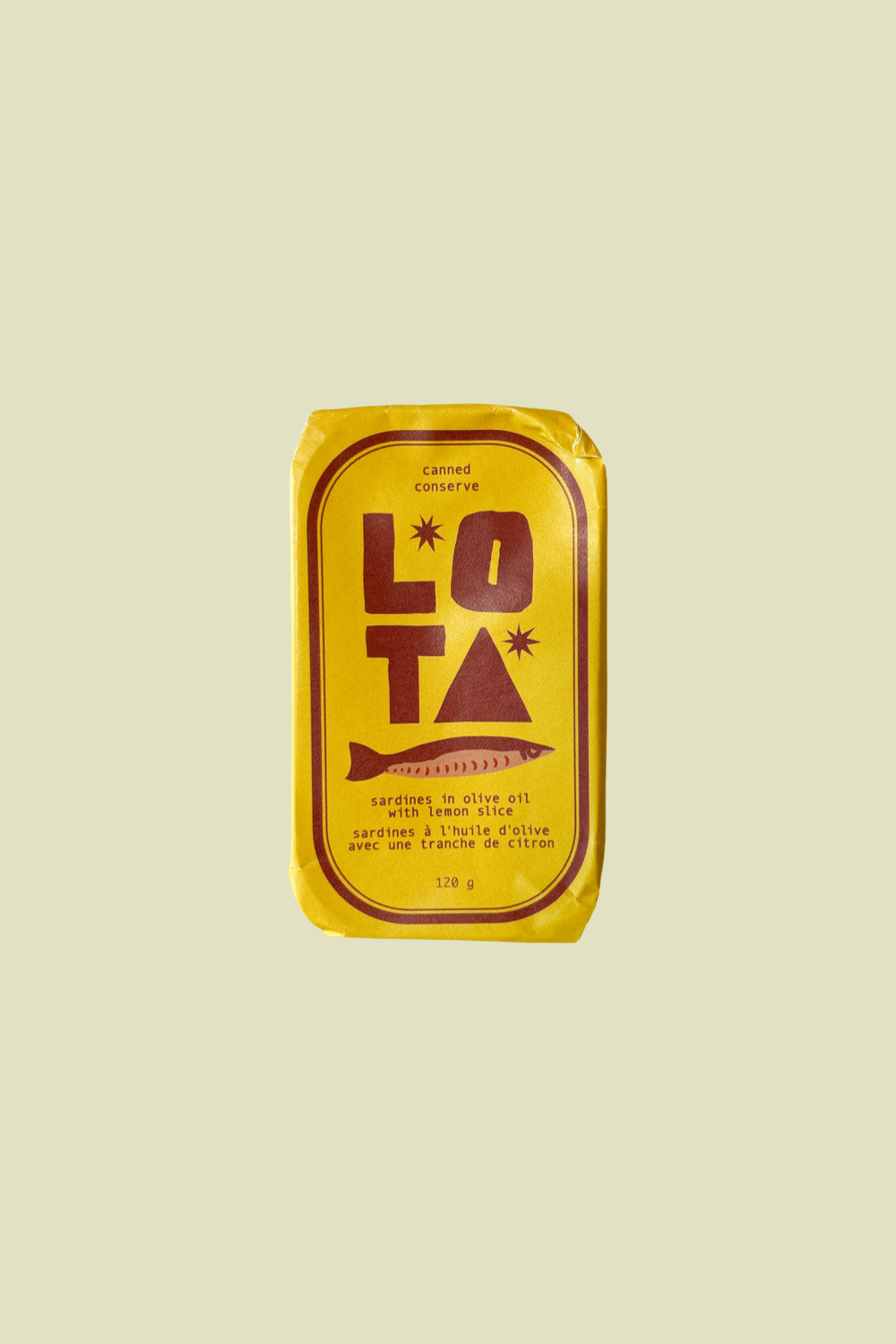 LOTA Sardines in Olive Oil with Lemon
