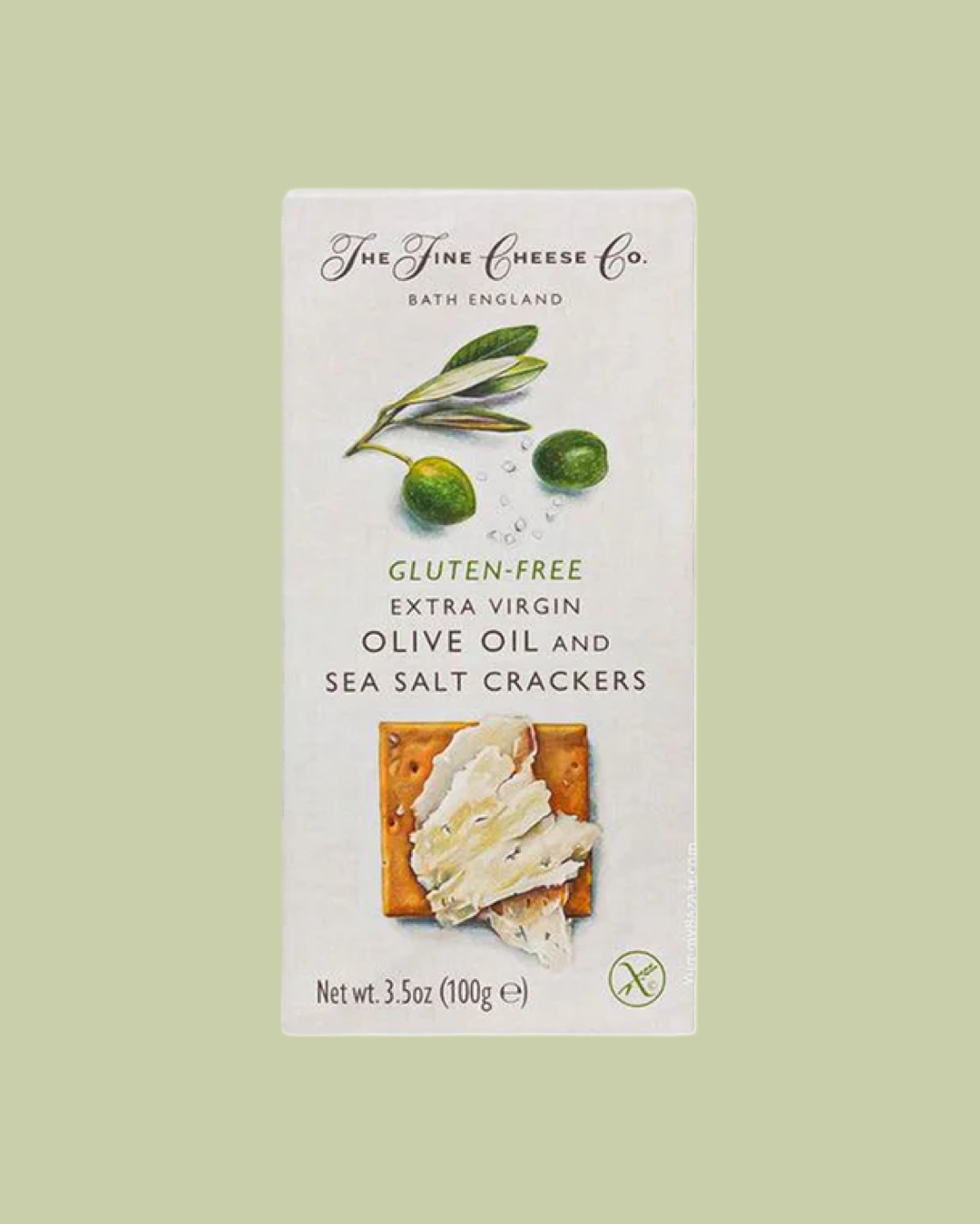 Gluten-Free Extra Virgin Olive Oil & Sea Salt Crackers