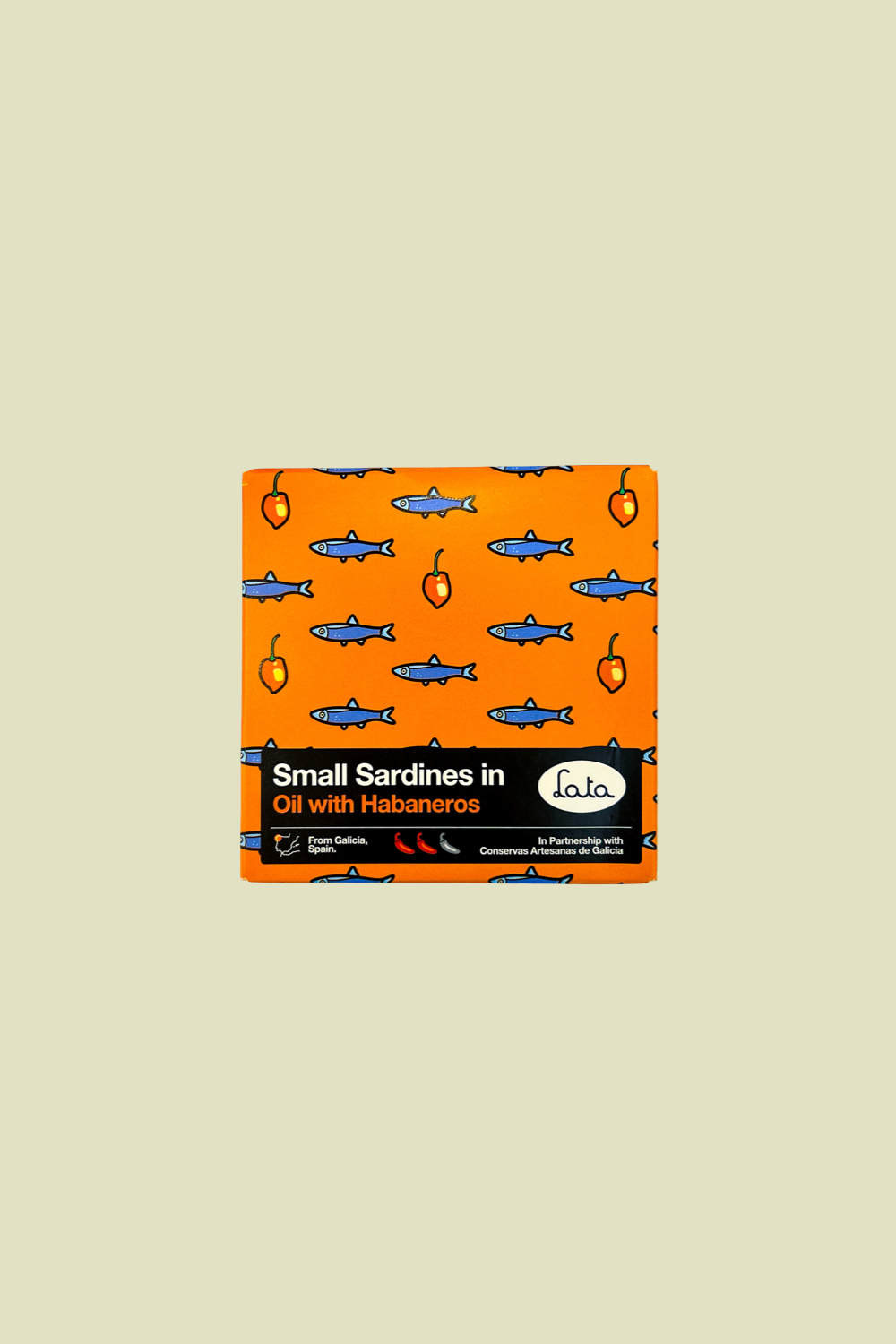 Small Sardines in Oil w/ Habaneros