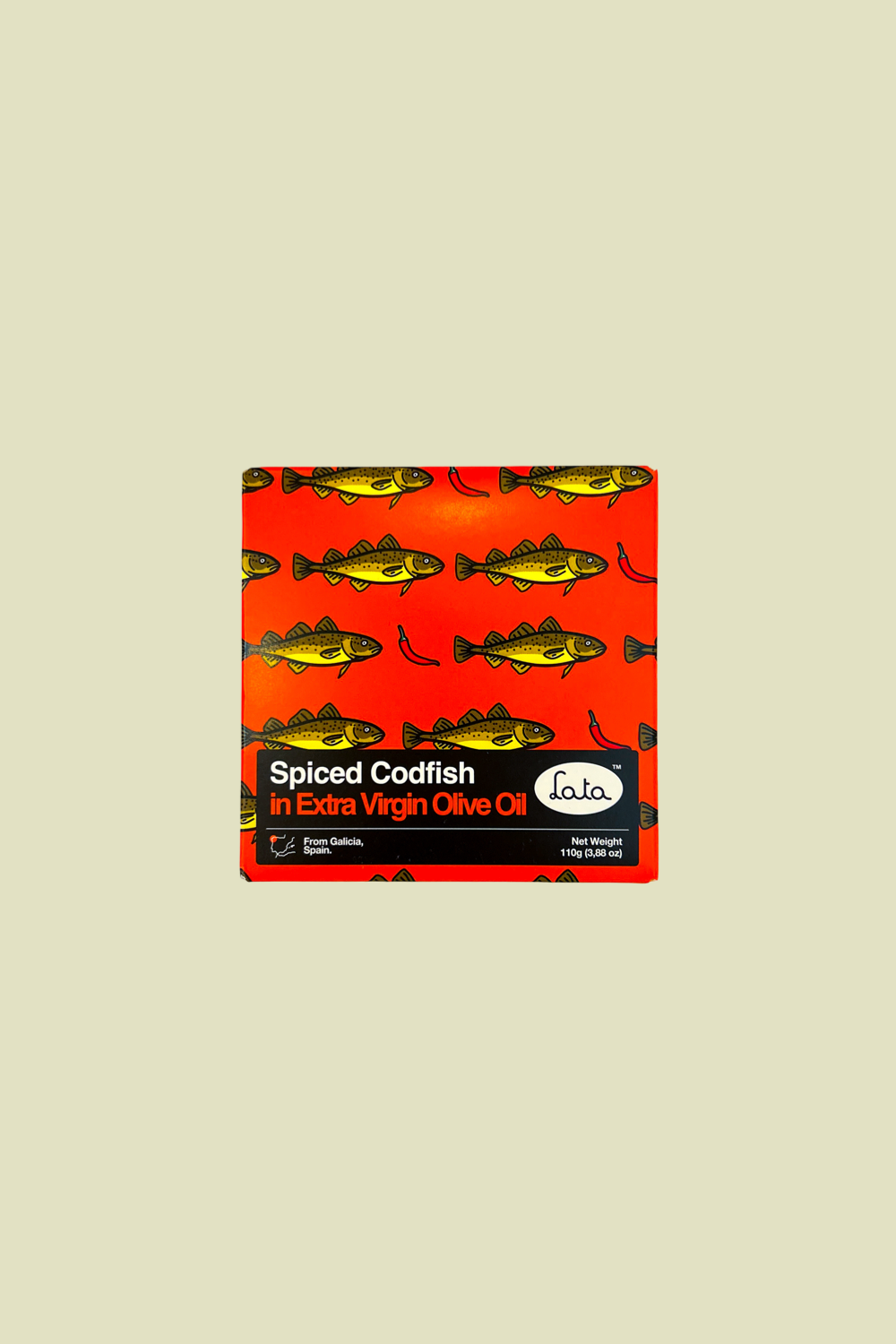 Lata Spiced Codfish in Extra Virgin Olive Oil