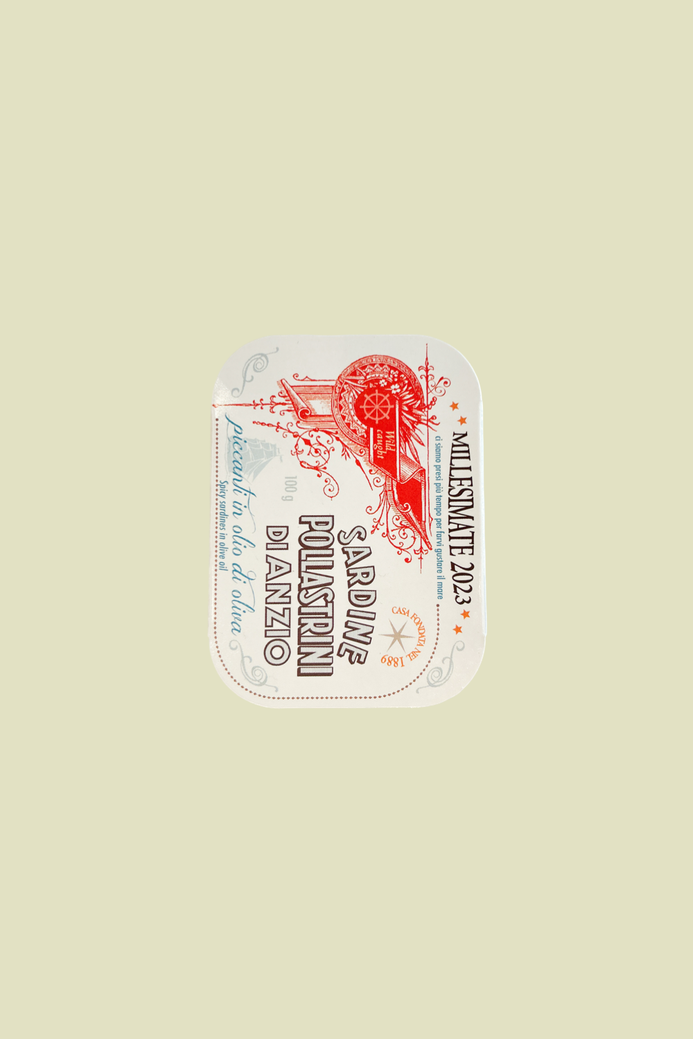Pollastrini di Anzio Spicy Sardines in Olive Oil