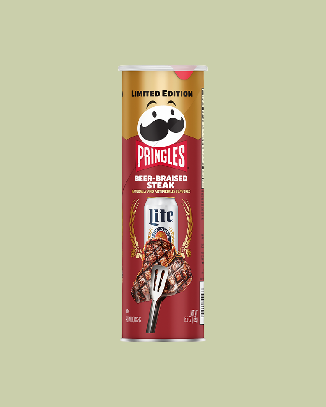 Miller Lite Beer-Braised Steak Flavour (USA)