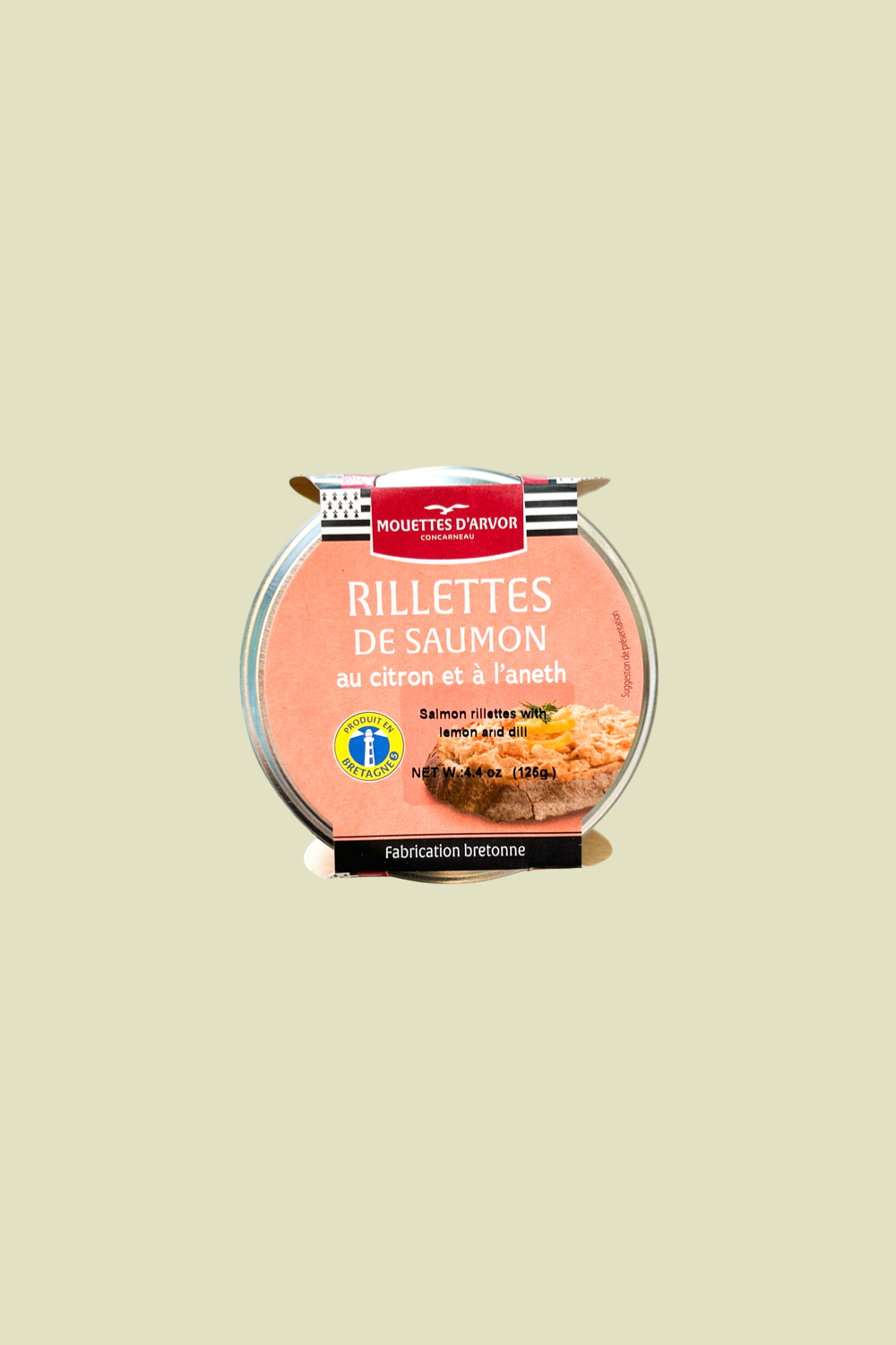 Salmon Rilletes with Dill and Lemon
