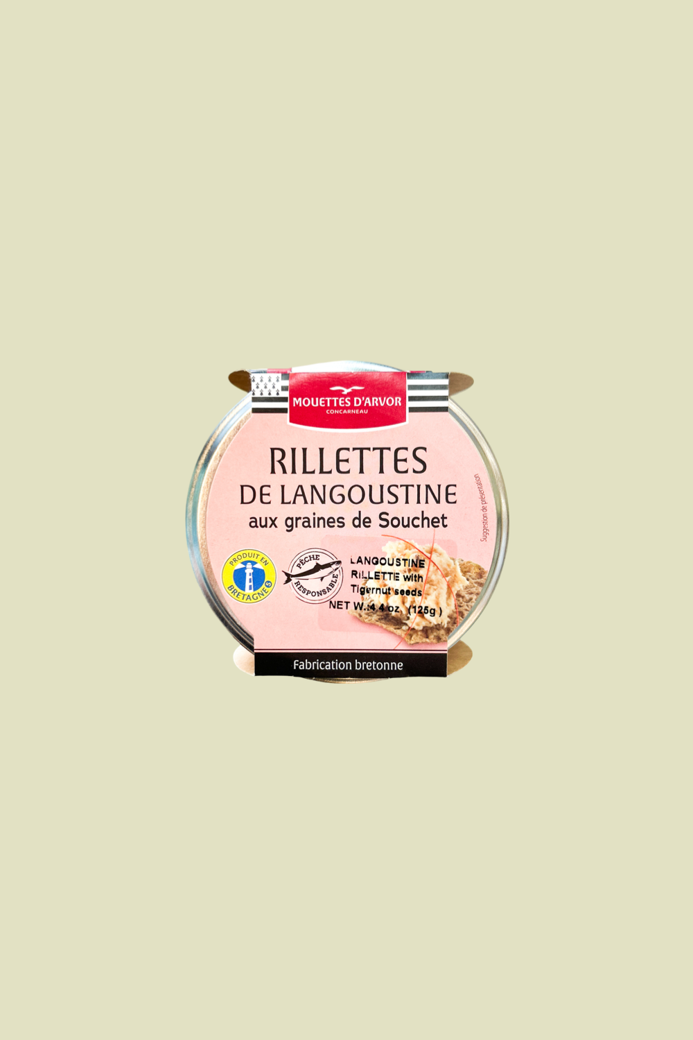 Langoustine Rilletes with Tigernut Seeds