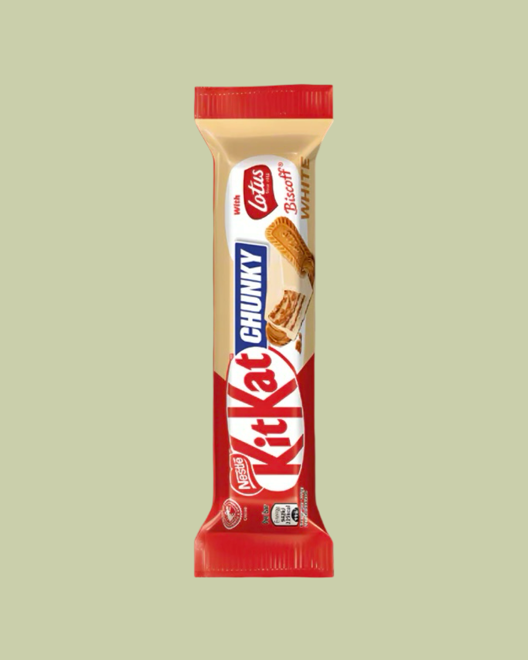 Chunky White w. Biscoff
