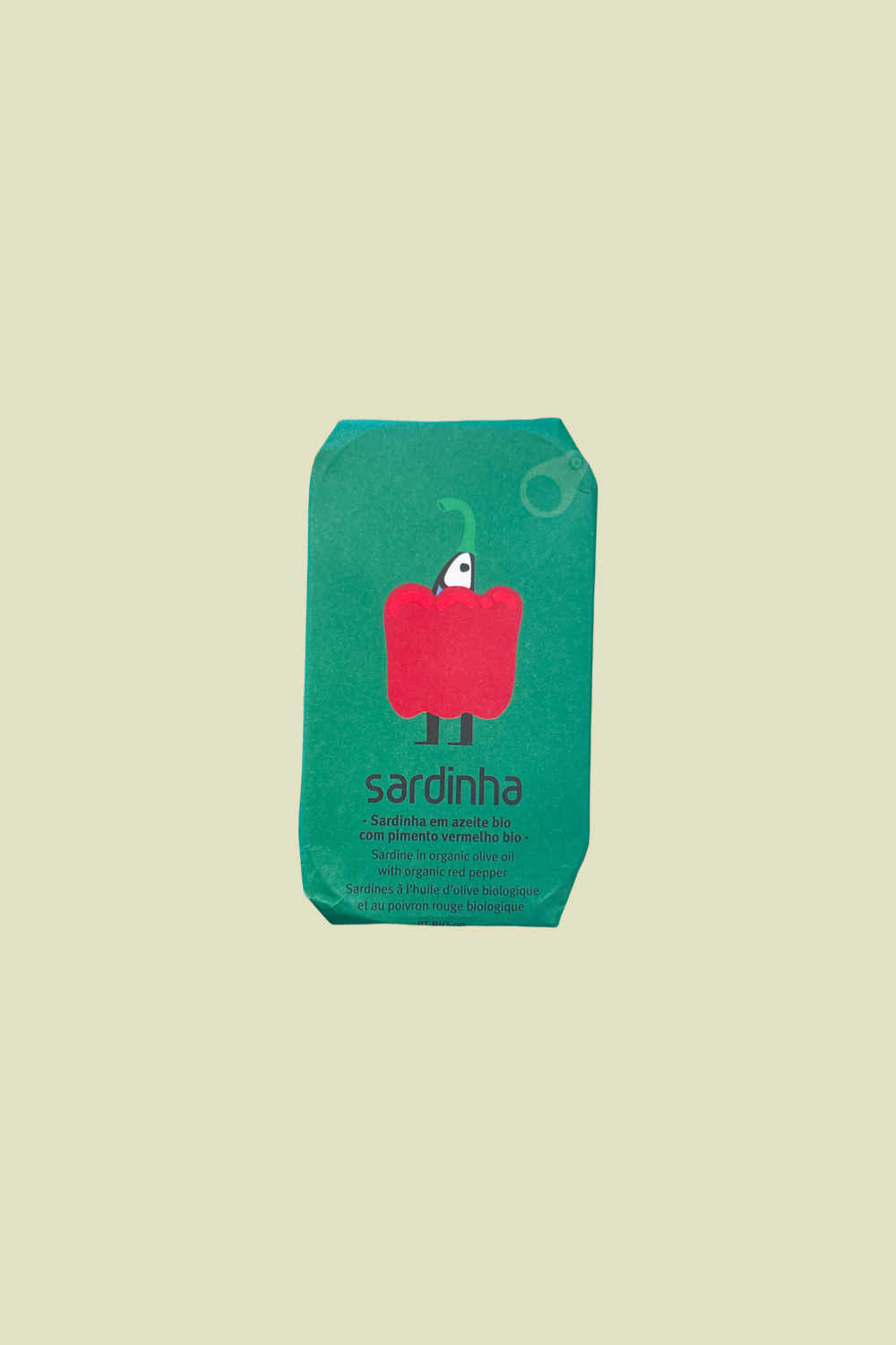 Sardine in Organic Olive Oil w. Organic Red Pepper