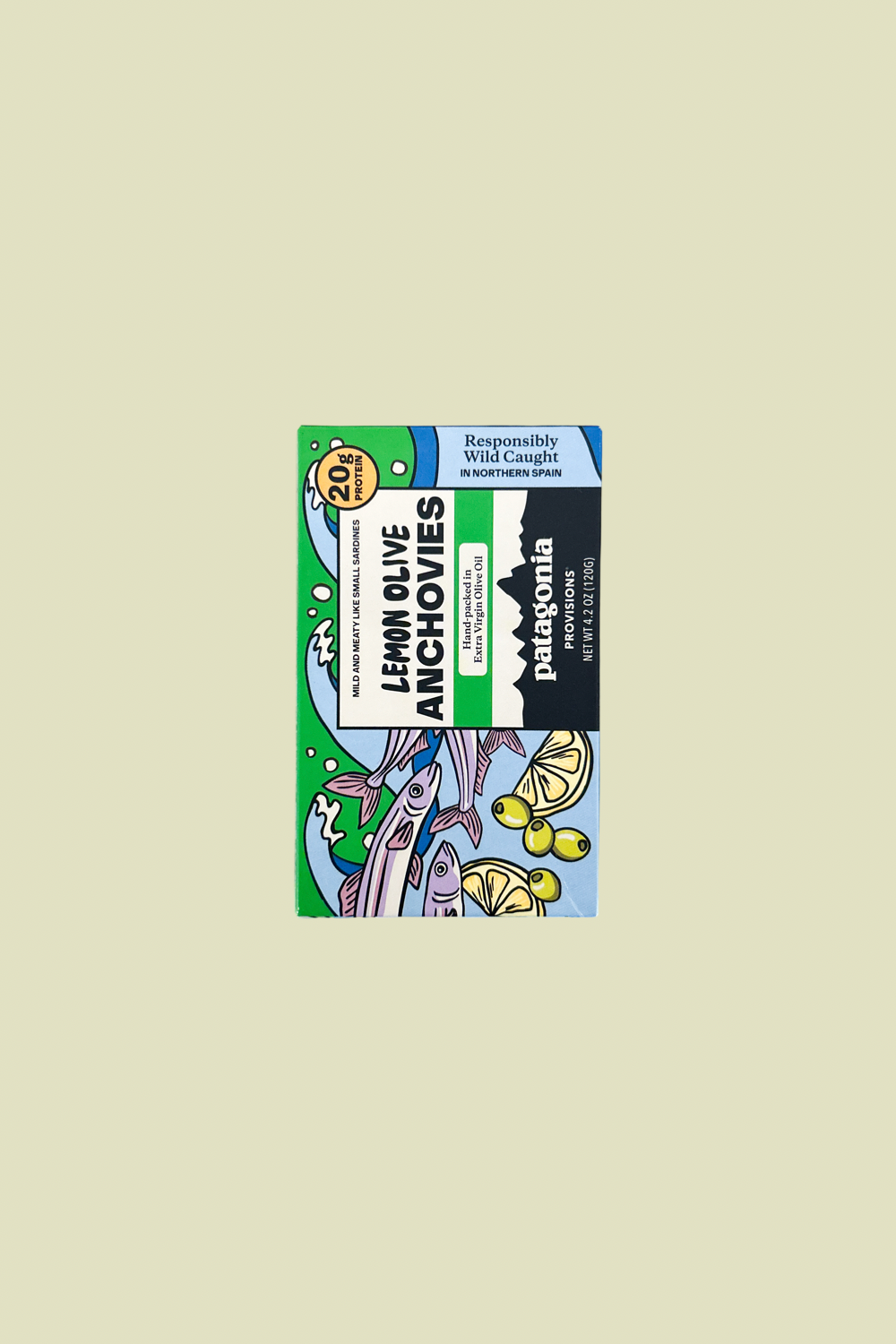 Patagonia Provisions Lemon Olive Spanish White Anchovies