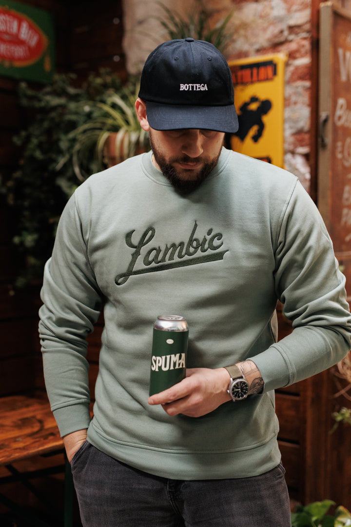 Lambic Crewneck Sweater (Dusty Green)