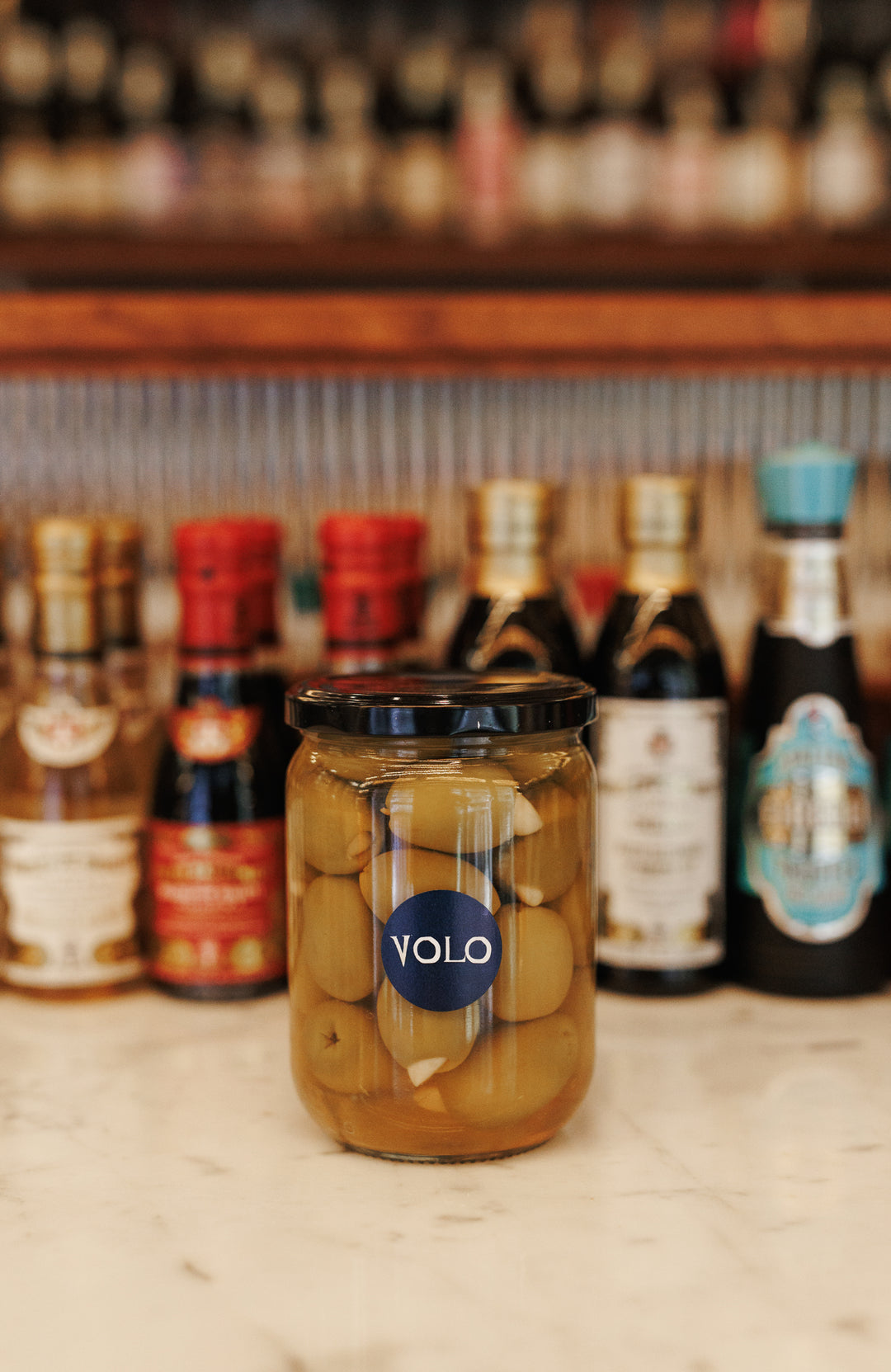 Garlic Stuffed Olives