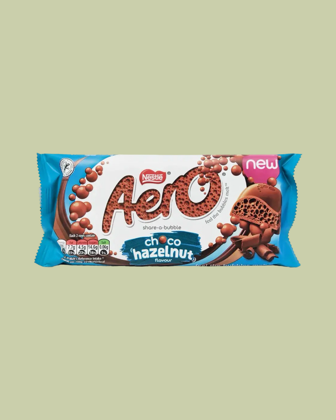Aero Hazelnut Chocolate Sharing Bar